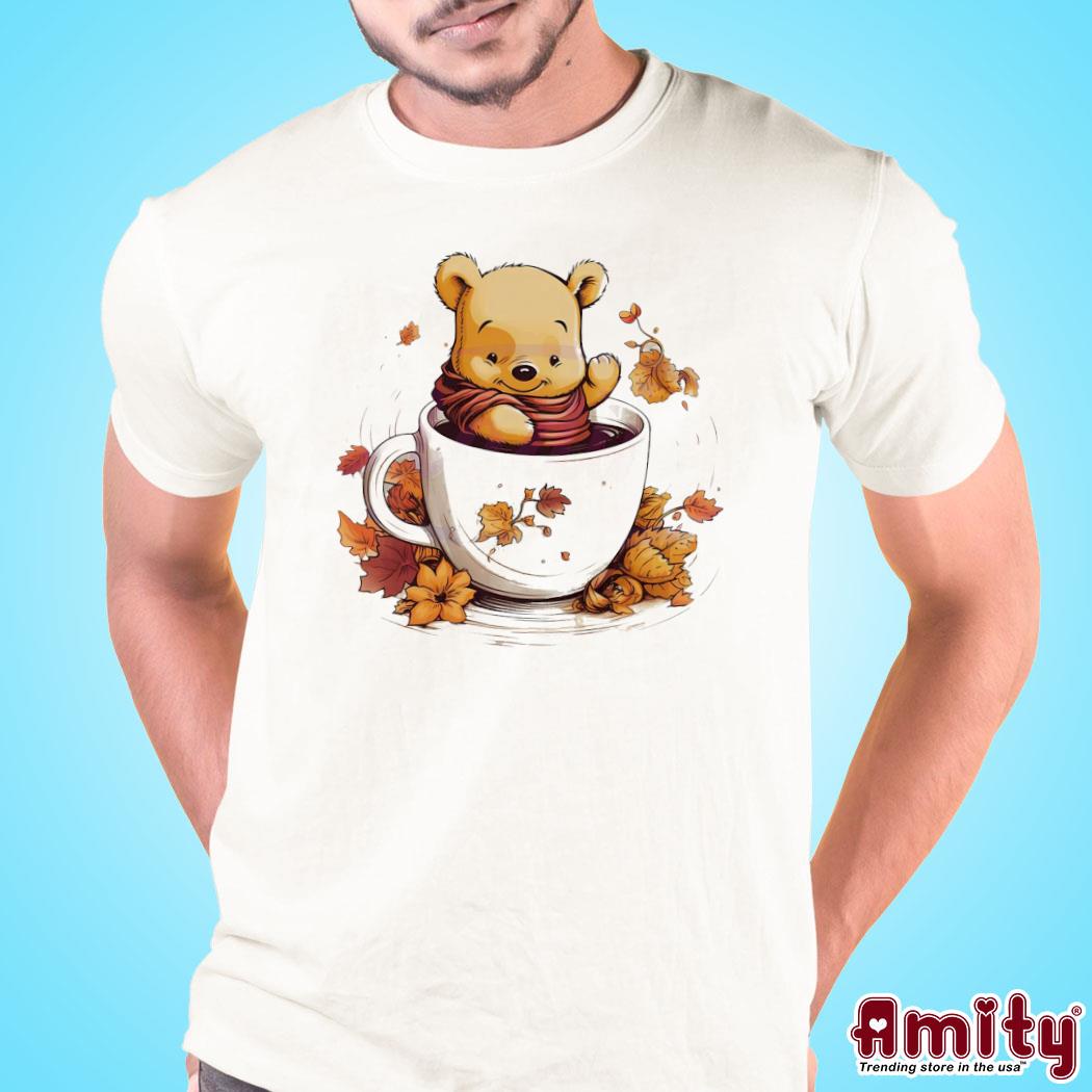 Winnie The Pooh Coffee Latte Vintage Fall Season Shirt