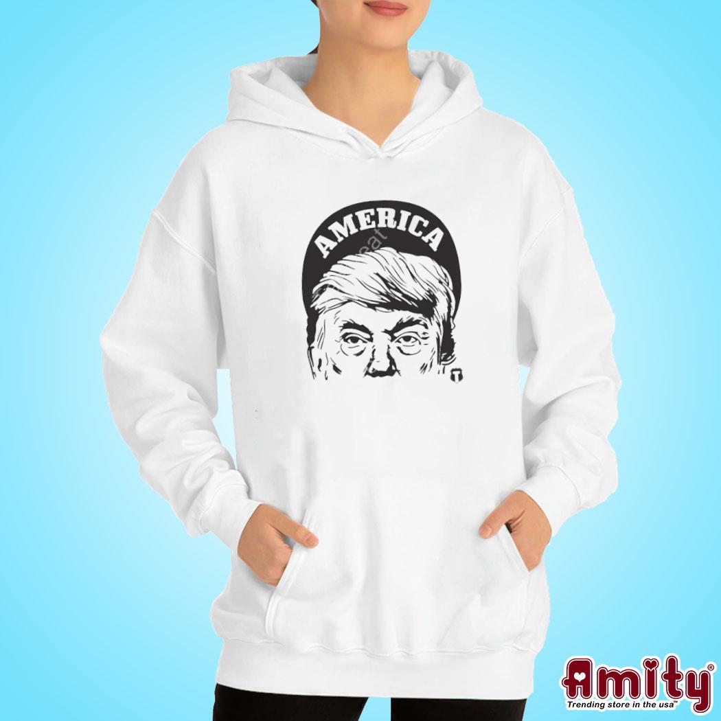 America Trump Face Shirt hoodie