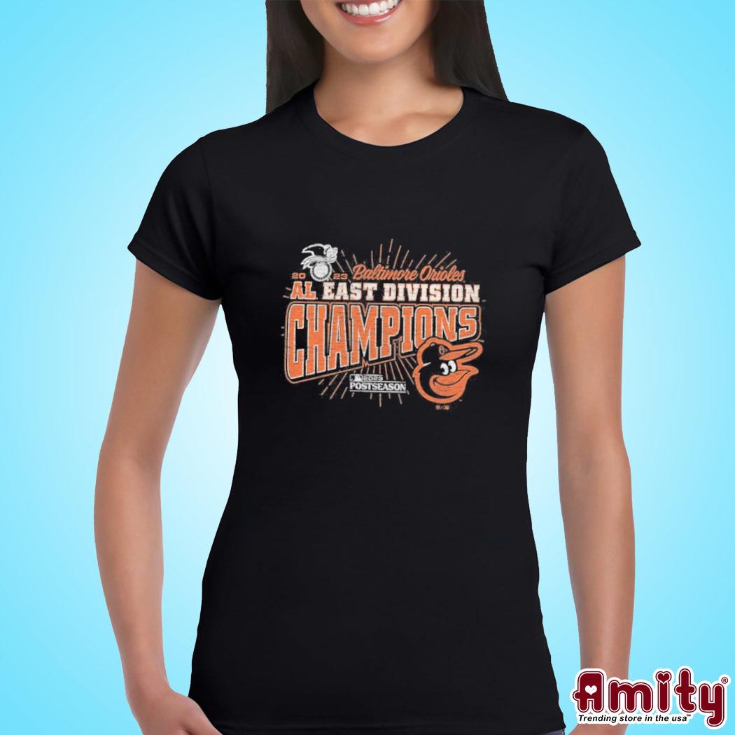 Baltimore Orioles '47 2023 Al East Division Champions Distressed Franklin T- shirt