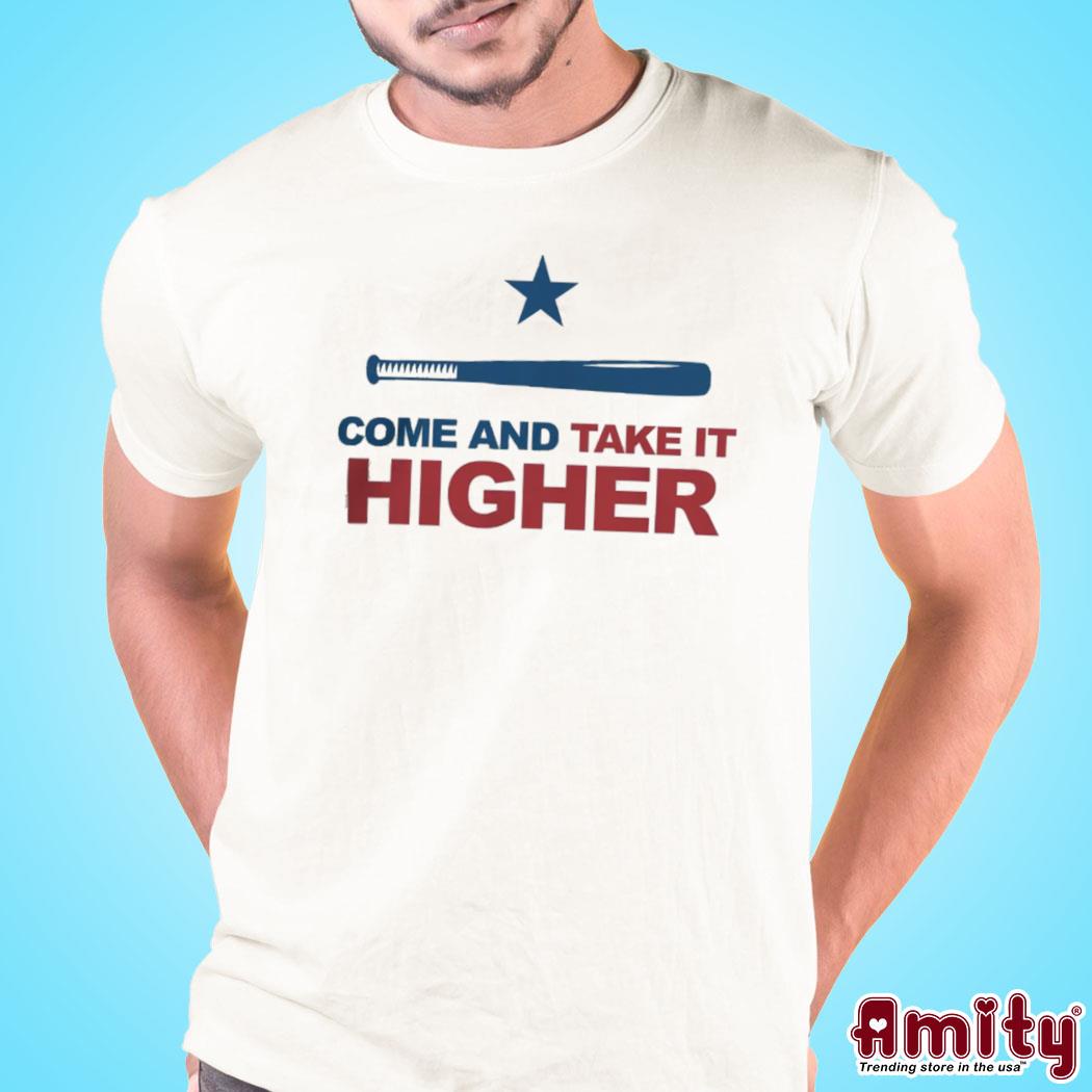 Take It Higher Texas Baseball Shirt, hoodie, sweater, long sleeve and tank  top