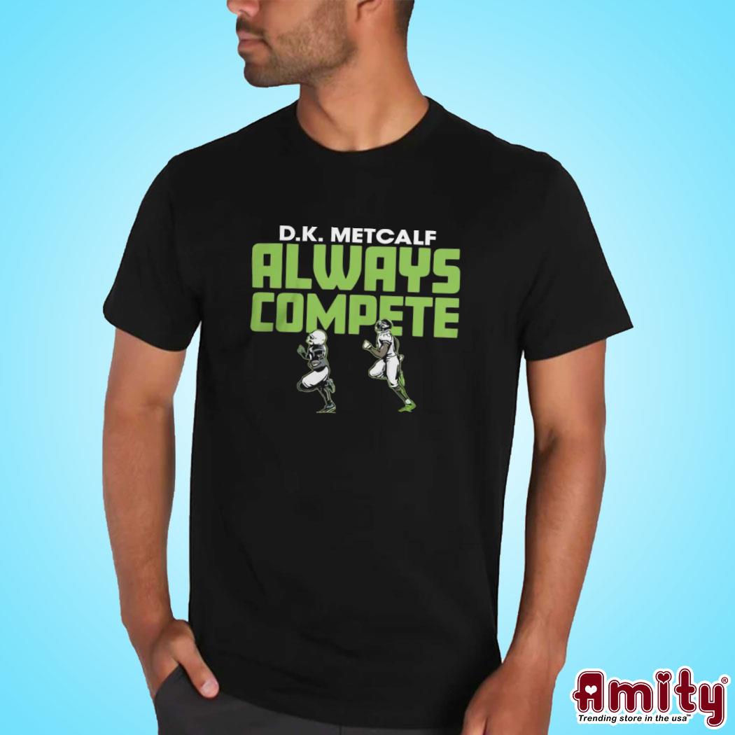 DK Metcalf American football wide receiver Always Compete T-Shirt