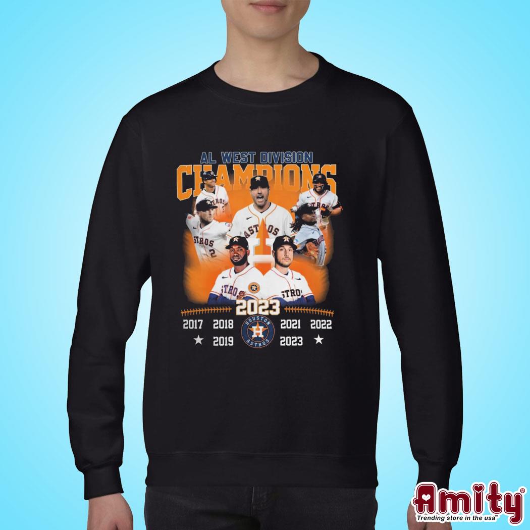 Houston Astros Al West Division Champions 2023 Long Sleeve Shirt