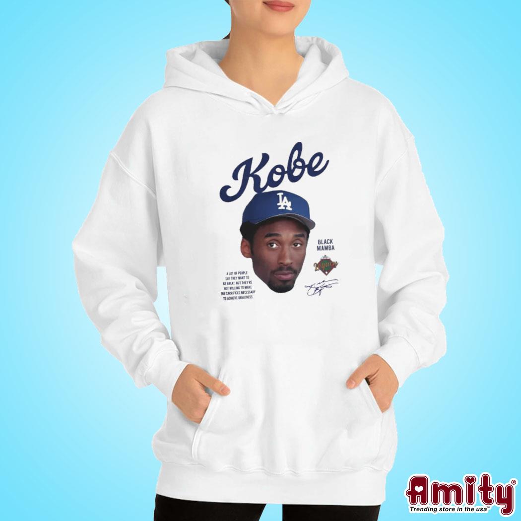 Kobe Dodgers tribute mamba Shirt, hoodie, sweater, long sleeve and