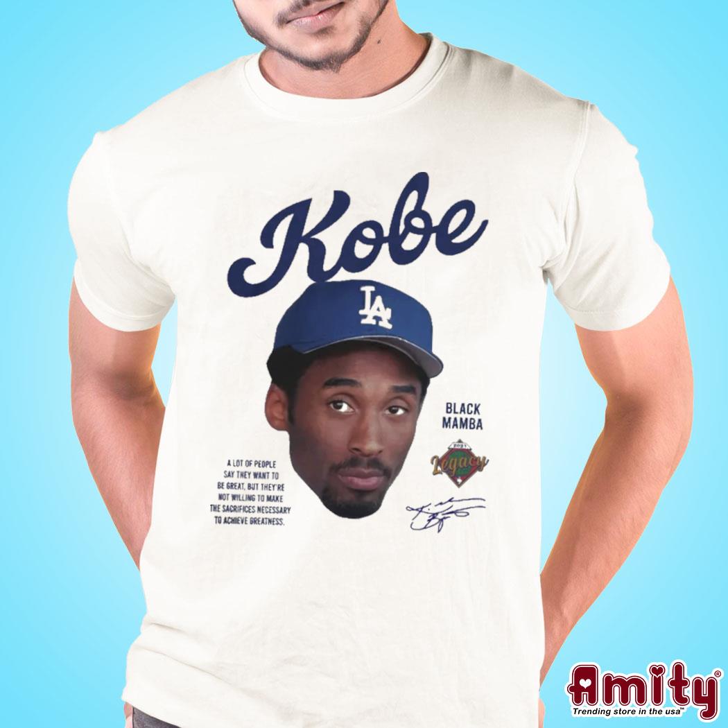 Kobe Dodgers tribute mamba Shirt, hoodie, sweater, long sleeve and tank top