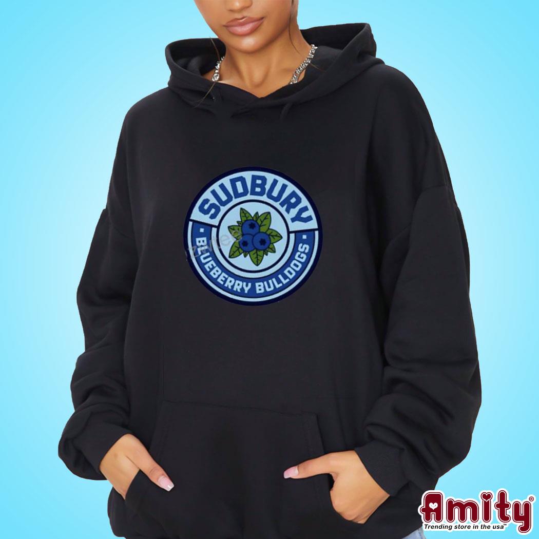 Sudbury Blueberry Bulldogs logo Shirt hoodie