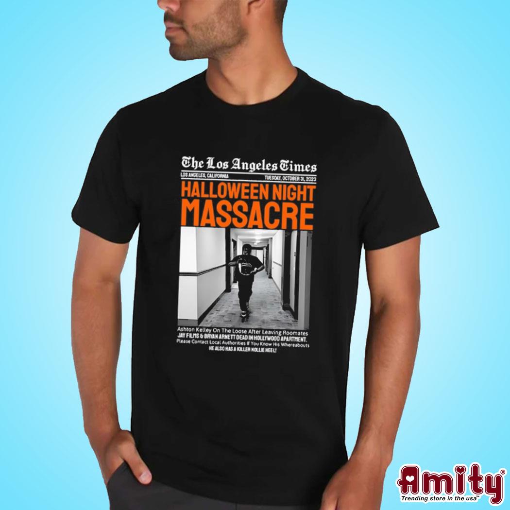 The Los Angeles Times Halloween Night Massacre 2023 Shirt