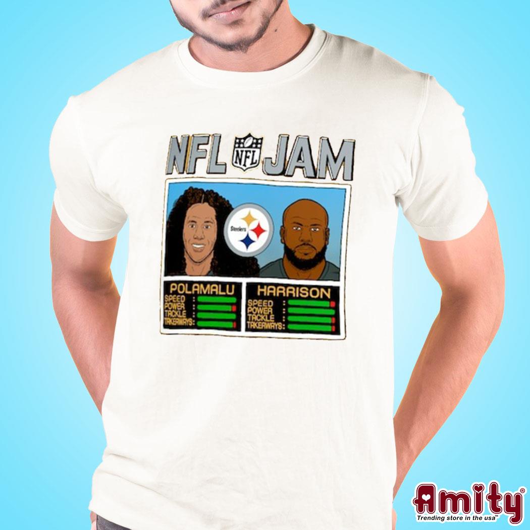 NFL Retired Jam Troy Polamalu and James Harrison Steelers shirt, hoodie,  sweater, long sleeve and tank top