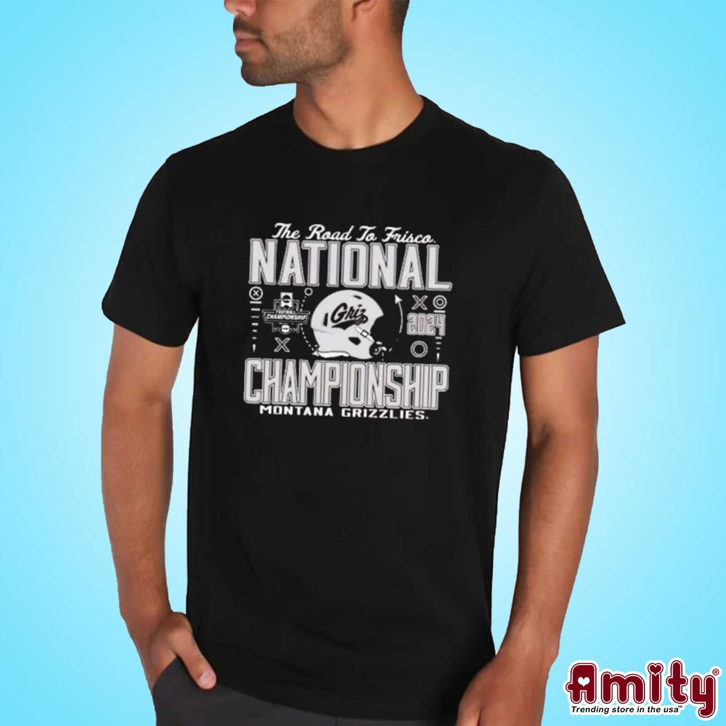 University Of Montana Football 2023 National Championship Bound Tee Shirt