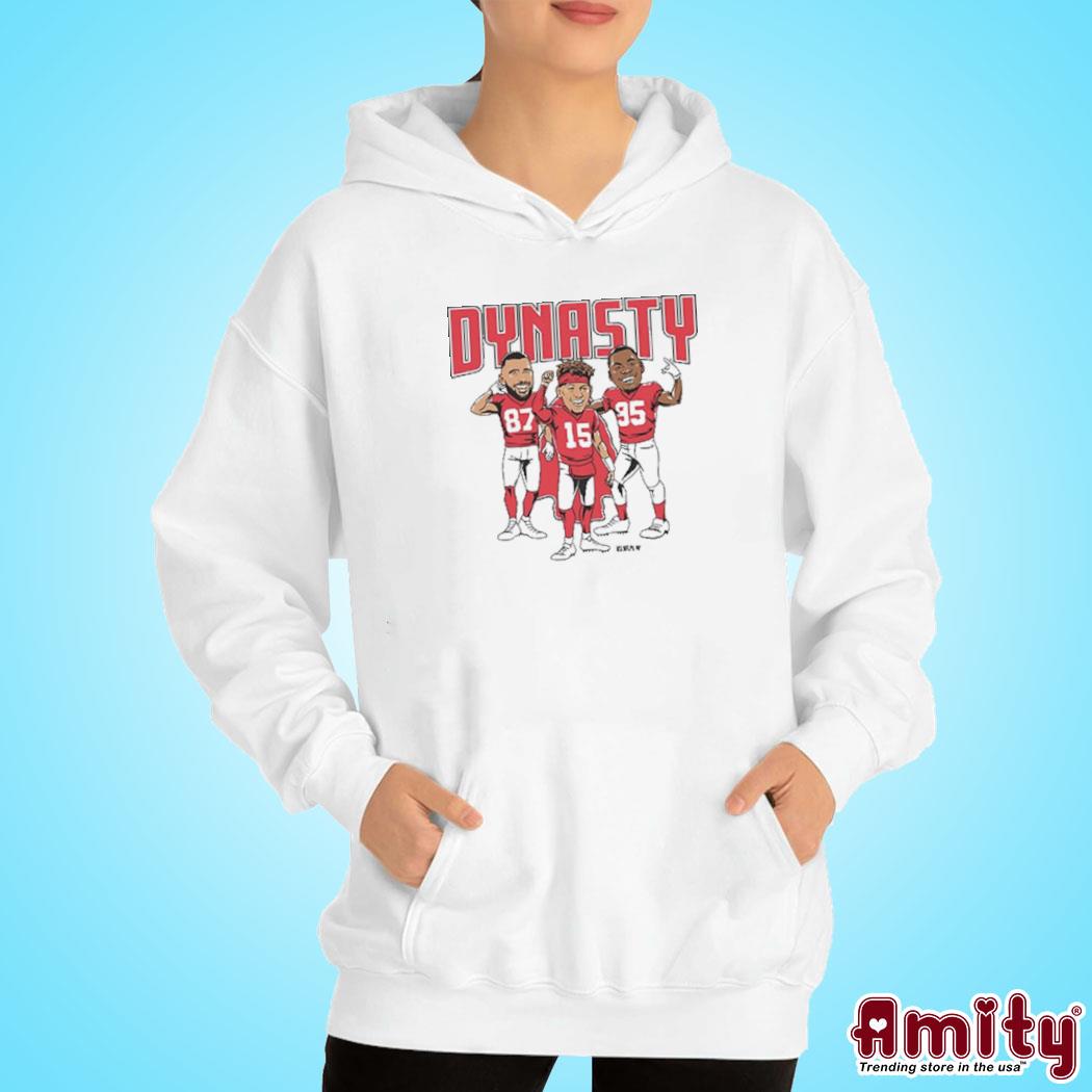 Kansas City Chiefs Dynasty Team Caricatures Shirt hoodie
