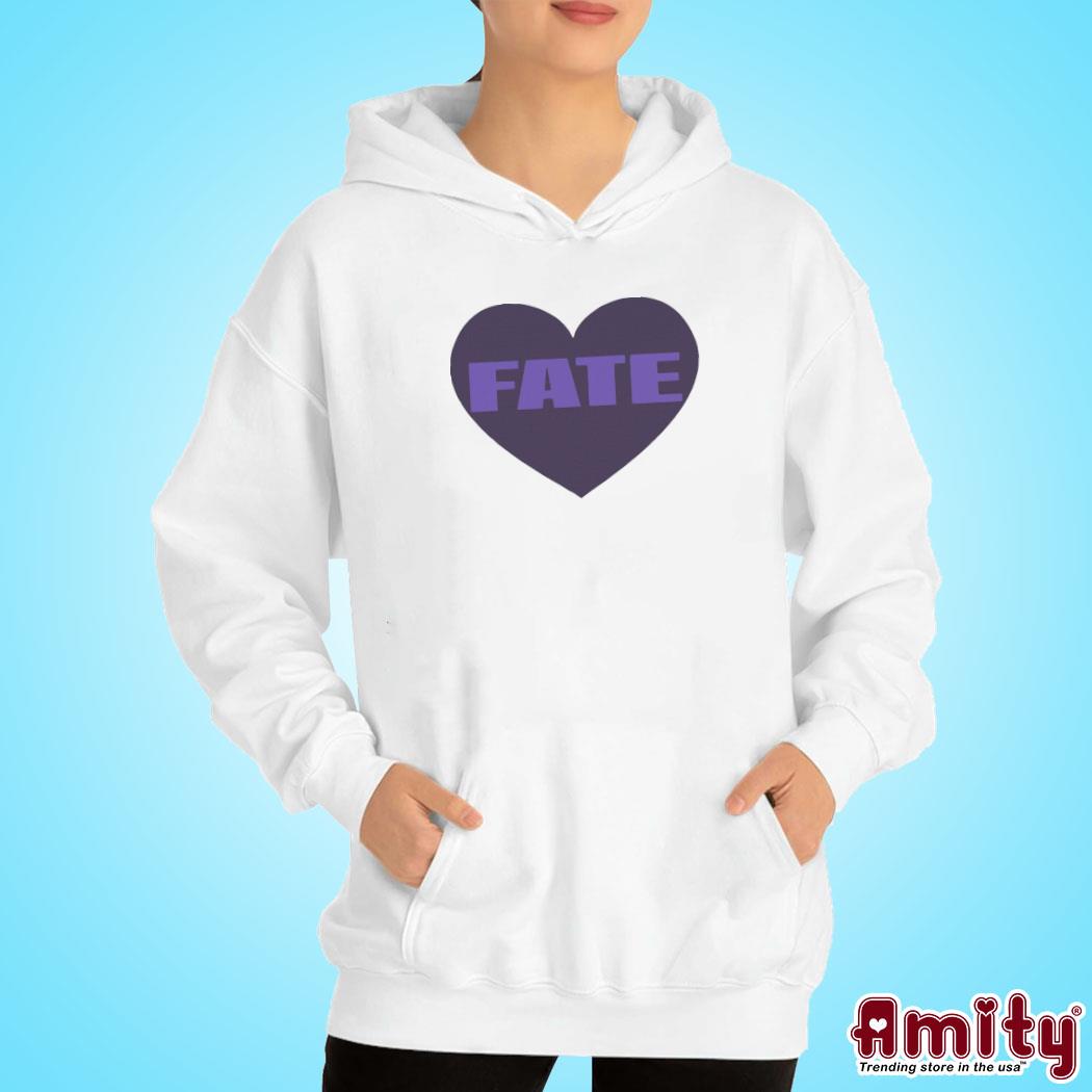 Quan Content Fate Heart Shirt hoodie