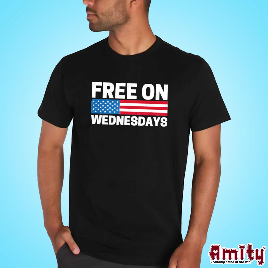 2024 Free On Wednesdays funny Biden saying T-Shirt