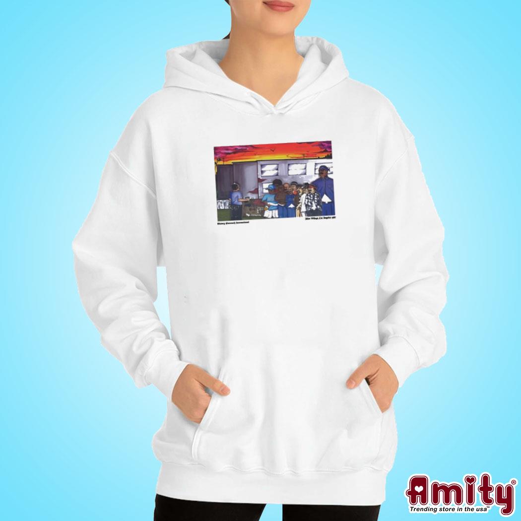 Aliso Village painting t-s hoodie