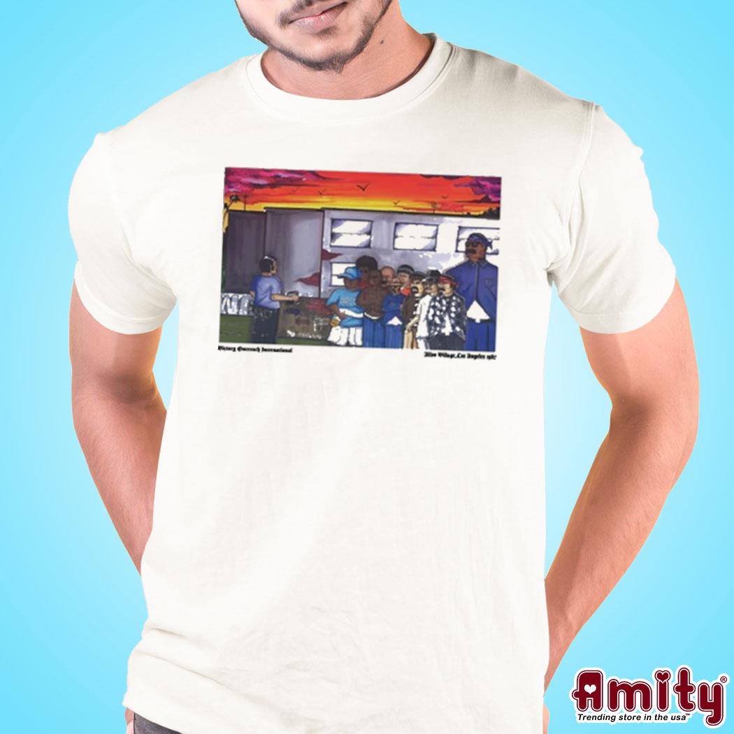 Aliso Village painting t-shirt