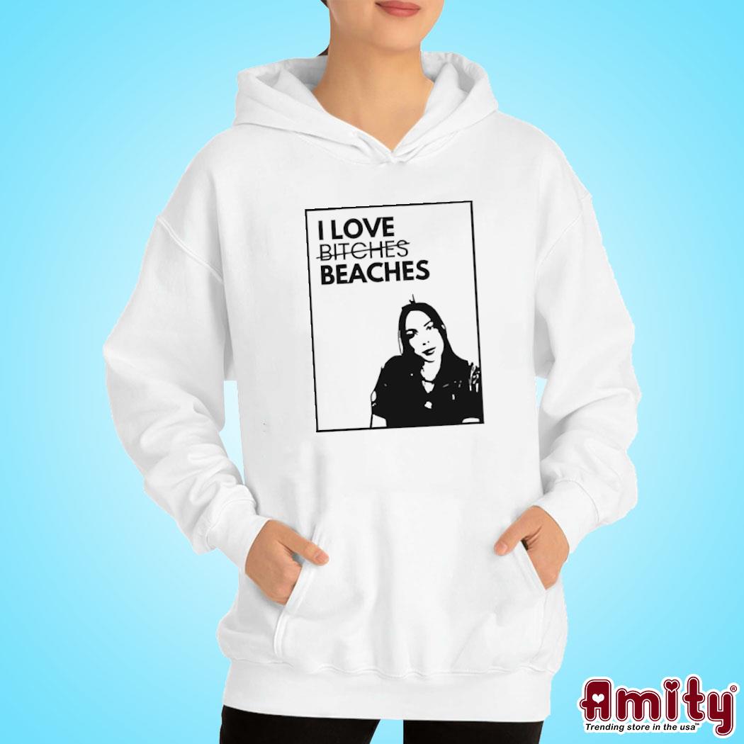 Charlotte I Love Beaches Shirt hoodie