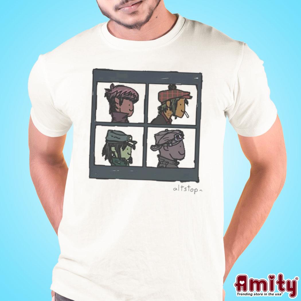 Demon Monke Deluxe drawing funny Shirt