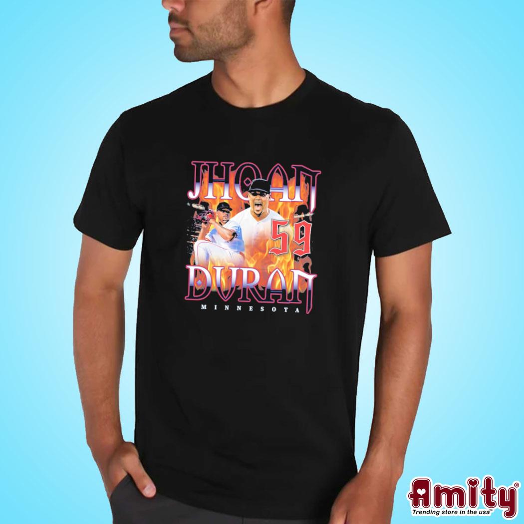 Jhoan Duran Flame Thrower Minnesota Twins Shirt